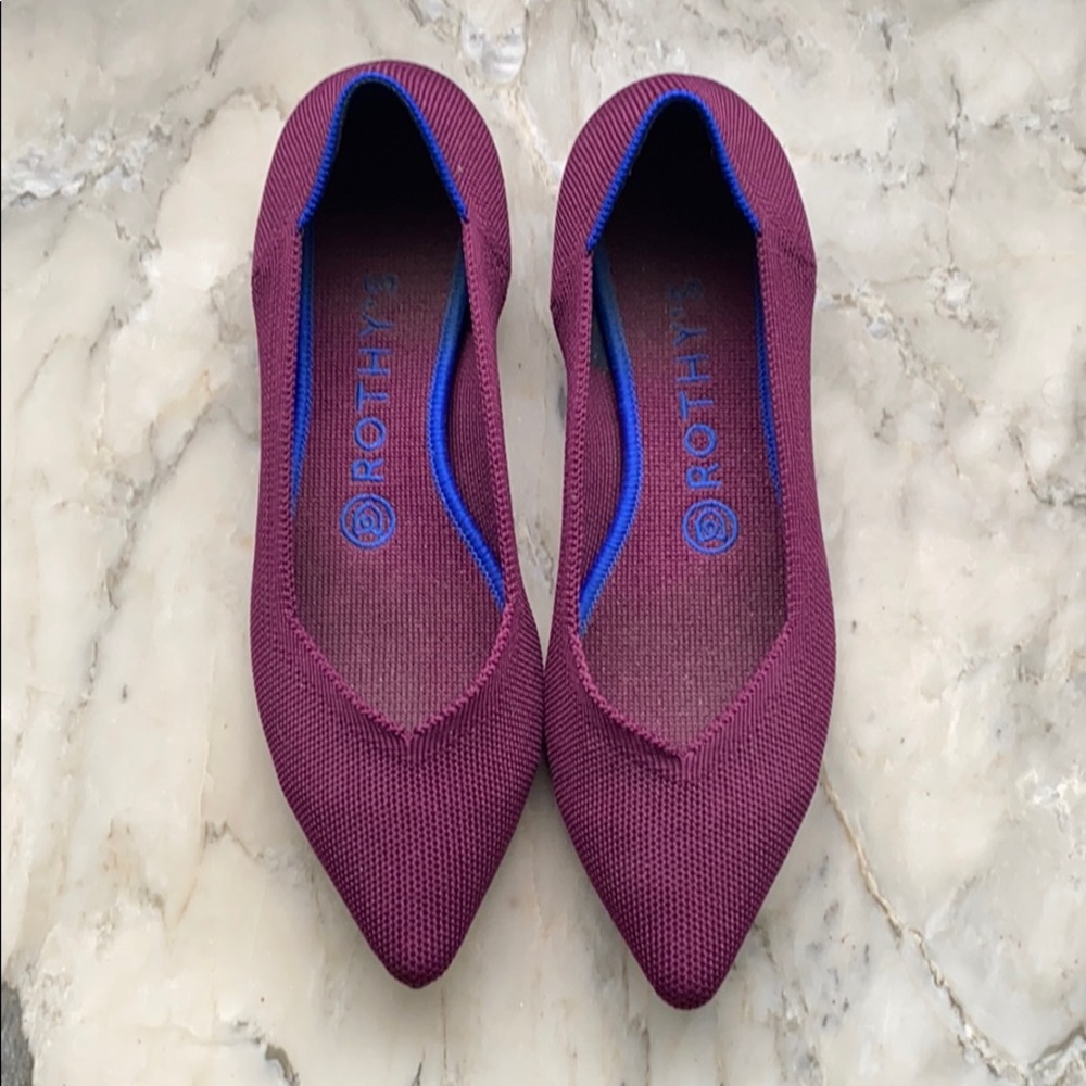 Rothy’s Orchid Flats size 7.5